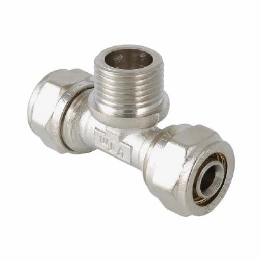 Тройник наружная резьба 20*3/4 Valtek м/п