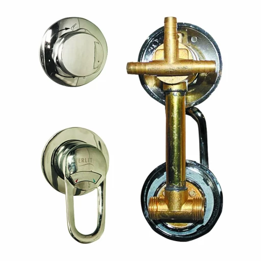 Смеситель 4-х режимный 100 мм в сборе на резьбе