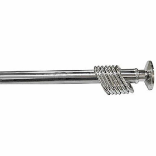 Карниз для ван. ком. хром без пруж. 110-200